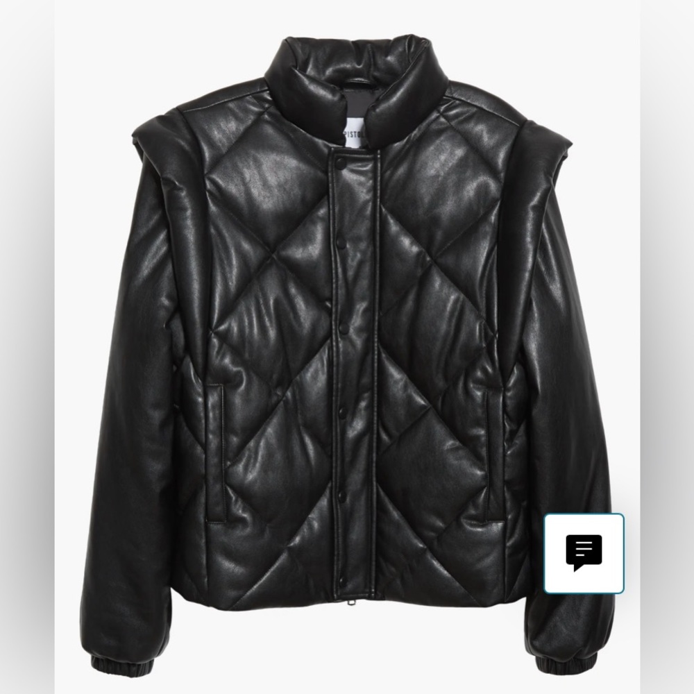 ⭐️PISTOLA Callista Puffer Jacket with Removable Sleeves NWT